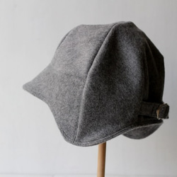 DEERCAP | WOOLBEAVER SILVERGRAY【M】 4枚目の画像