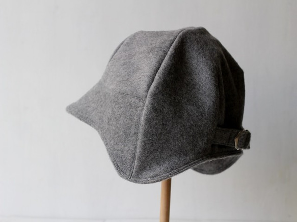 DEERCAP | WOOLBEAVER SILVERGRAY【M】 4枚目の画像