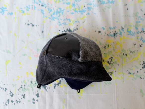 ”onlyone"combi DEERCAP | LEATHER RIDER【M】 1枚目の画像