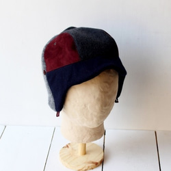 ”onlyone"combi DEERCAP | WINE LEATHER 【L】 4枚目の画像