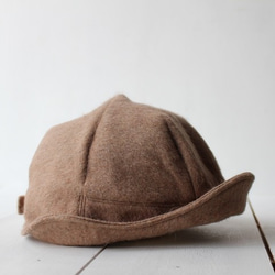 DEERCAP | ALPACAWOOL c/# MOCHA 【M:56~59cm】 2枚目の画像