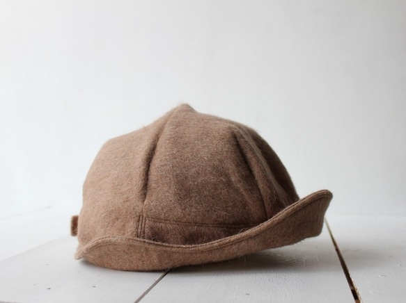 DEERCAP | ALPACAWOOL c/# MOCHA 【M:56~59cm】 2枚目の画像