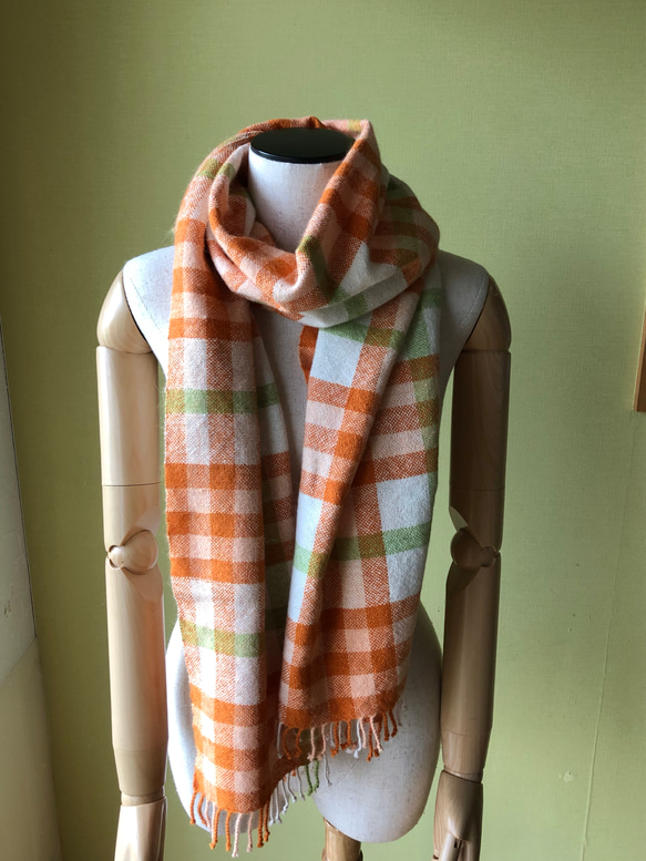 手織りアンゴラ100%ショールマフラー ストール *HATA HATA* 通販  