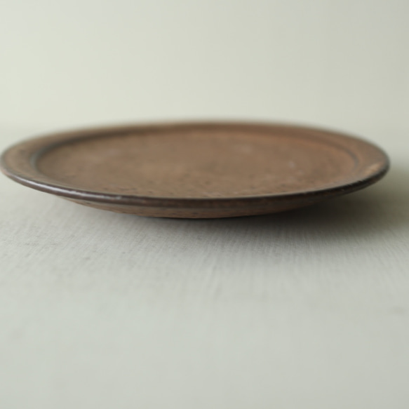皿（１５cm）（モカマット） 3枚目の画像