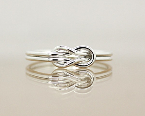 silver＊本結び＊リング【銀】Square knot silver ring 指輪・リング