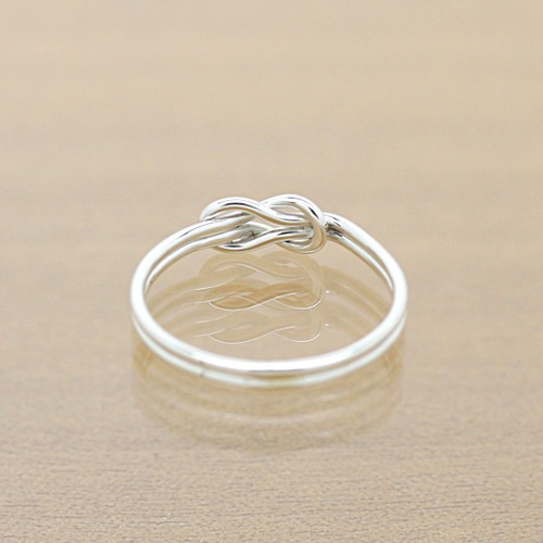 silver＊本結び＊リング【銀】Square knot silver ring 指輪・リング