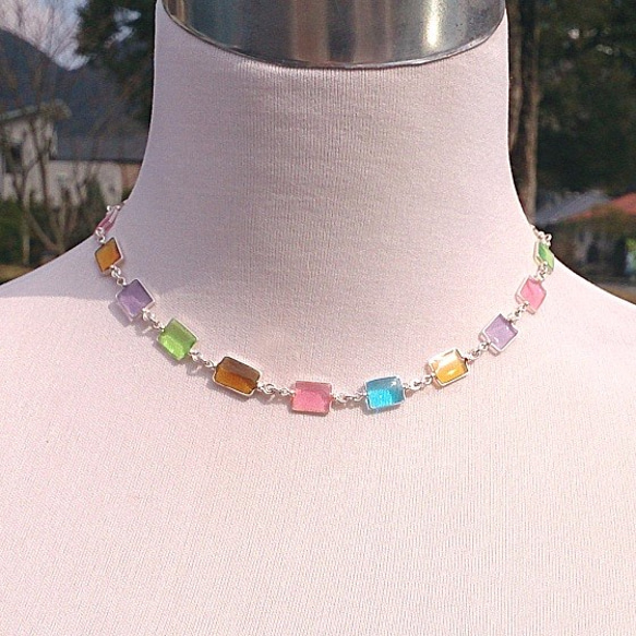 ANDI BAGUS☆Nerissa Necklace シェル 貝殻 ネックレス Nerissa_necklace_front_paulina