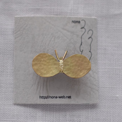 黃銅胸針蝴蝶金 第2張的照片