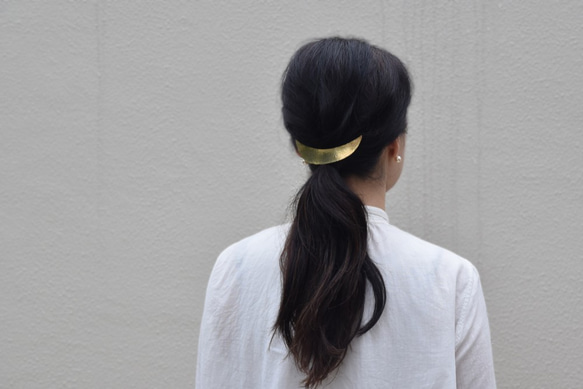 m.soeur エムスール バレッタ ヘアアクセサリー　真鍮 m.soeur エムスール バレッタ ヘアアクセサリー 真鍮