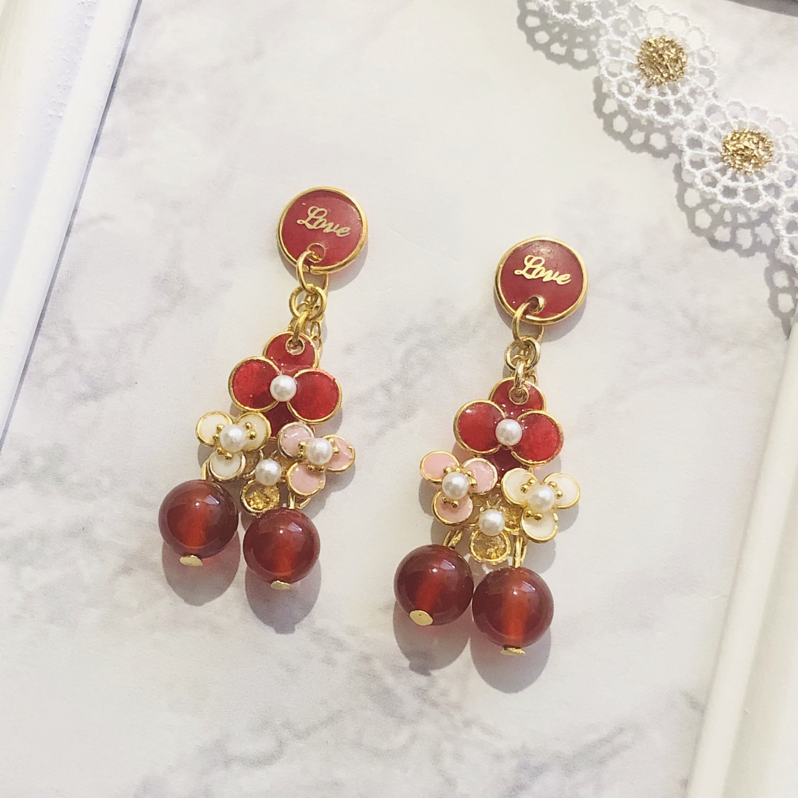 【Channeling Jewelry】実り(ガーネット)※一言メッセージ付き