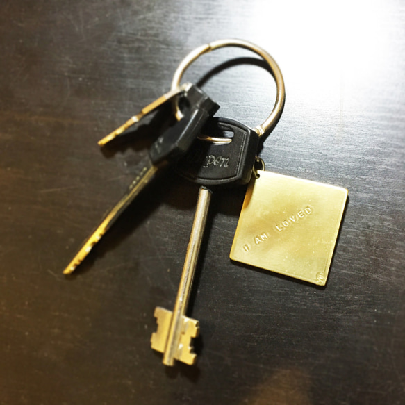 ► yoyohand ◄ 正能量 客製化 敲字 鑰匙圈 包包吊飾 大款 第5張的照片