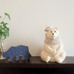 玉編み模様のどんぐり帽子[キッズ] ニット帽・ビーニー THE LITTLE