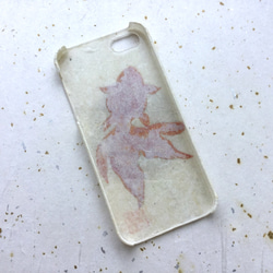 型號兼容！&lt;&lt;定制&gt;&gt;友禪日本紙iPhone5 / 5s / SE封面[水印金魚] 第3張的照片