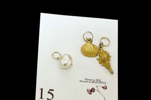 ○石飾珍珠[珍珠] [14kgf] [六月誕生石] 第4張的照片