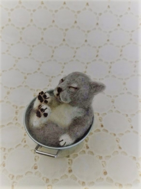缶猫　ブルーグレー(´ω`) 2枚目の画像
