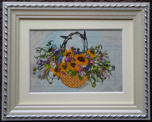 押し花アート【タテ54cm×ヨコ45cm】 油絵風作品 m10739666965_1.jpg?1746001752