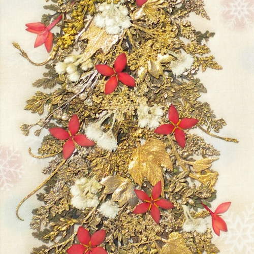 押し花アート クリスマスツリーⅡ その他アート 明日果 通販