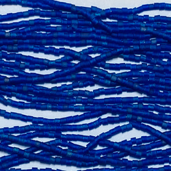 極小サイズ★チェコ製★マットな青色★20/0サイズ★1m★リュビネル針★糸通しビーズ★CZ20CBI-MTMB 3枚目の画像