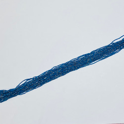 極小サイズ★チェコ製★マットな紺色★20/0サイズ★1m★オートクチュール刺繍ビーズ★CZ20MBI-MTMB 5枚目の画像