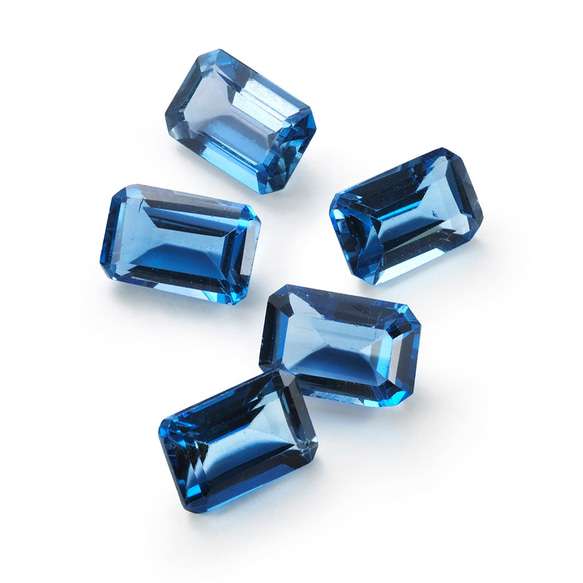 【すぐ届く】ロンドンブルートパーズ lbtz014 天然石 ロンドンブルー トパーズ ドロップカット‖ANAM gems（アナム