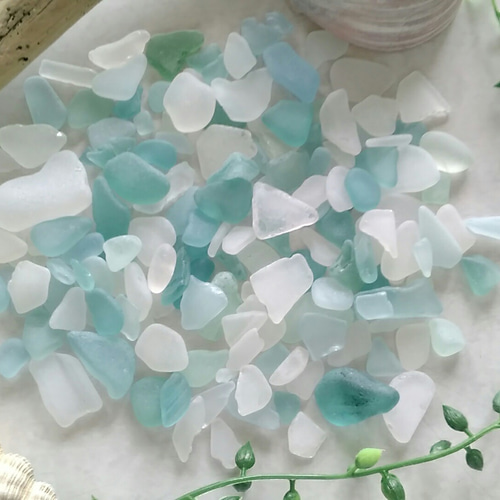 海からの贈り物 シーグラスランプ(筒状) ライト・照明 海からの贈り物