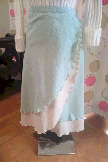 春色な巻きスカート　フリーサイズ　送料無料