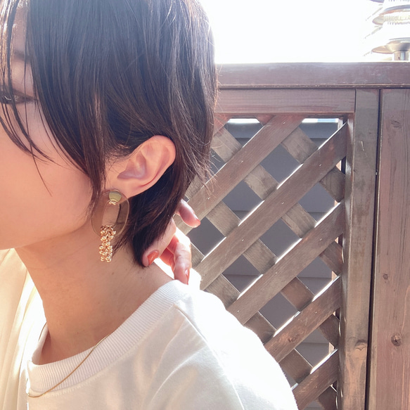 秋色×gold♢earring or pierce 2枚目の画像