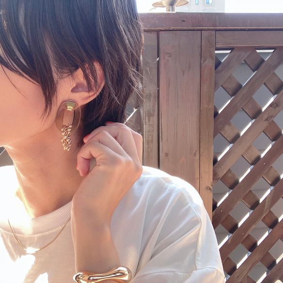 秋色×gold♢earring or pierce 4枚目の画像