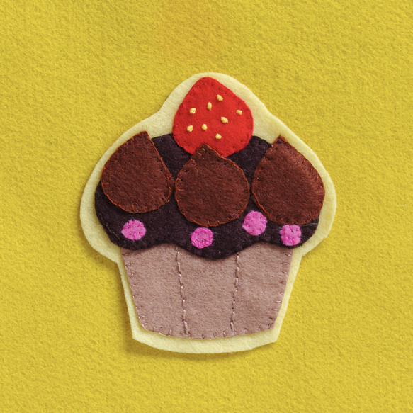 お名前ワッペン『カップケーキ』 お名前ワッペン『カップケーキ』の通販 by niko's shop｜ラクマ