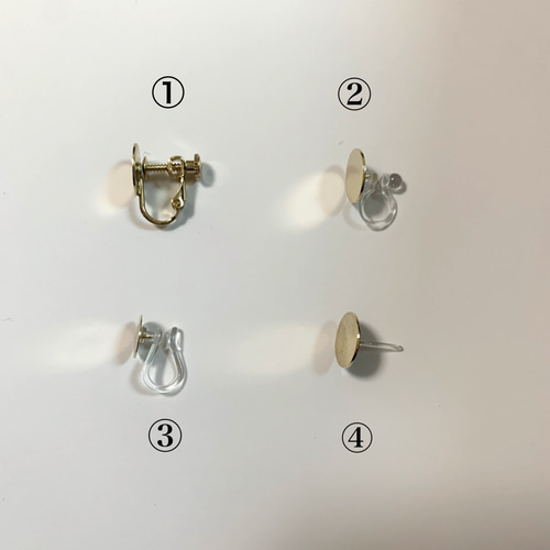 【992】リボンとブーケとタッセルのピアス／イヤリング 0b064c251446f043e7d12f4d6d1635