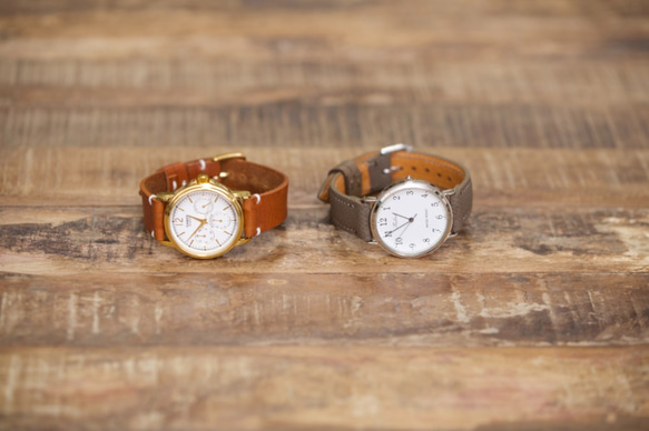 TS2《タイムセール中》SALE チプカシ レザー 革ベルト 腕時計 在庫限り 1枚目の画像