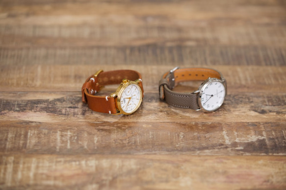 TS2《タイムセール中》SALE チプカシ レザー 革ベルト 腕時計 在庫限り 2枚目の画像