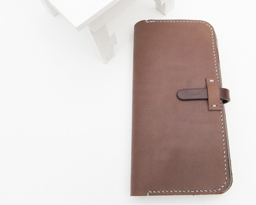 新作♪ 本革スマホケース チョコ ライトブラウン レザー HERMES