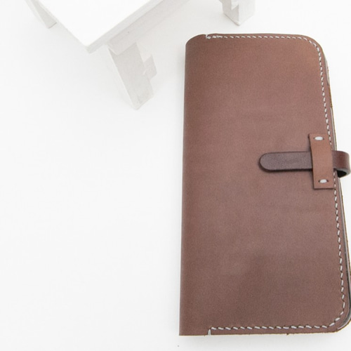 新作♪ 本革スマホケース チョコ ライトブラウン レザー HERMES