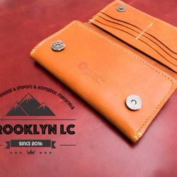 New! Japanese TOCHIGI leather wallet original domestic brand 第2張的照片