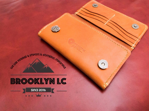 New! Japanese TOCHIGI leather wallet original domestic brand 第2張的照片