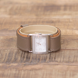 バレニア ヴォーエプソン エトープ 革ベルト 腕時計 セミオーダー 替えベルト ベルト 替ベルト 3枚目の画像