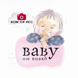 車用ステッカー★My little baby★baby on board(baby in car) 3枚目の画像