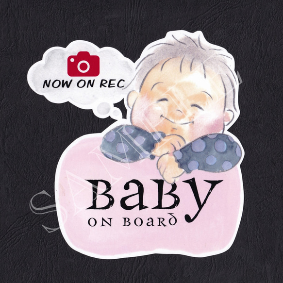 車用ステッカー★My little baby★baby on board(baby in car) 4枚目の画像