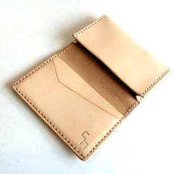 シンプルデザイン名刺入れ・カードケース　本革・レザー【選べるカラー・名入れ無料】【商品番号：ch200】 3枚目の画像