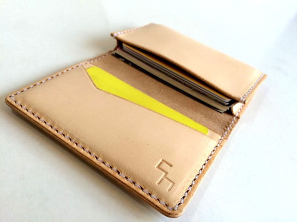 シンプルデザイン名刺入れ・カードケース　本革・レザー【選べるカラー・名入れ無料】【商品番号：ch200】 1枚目の画像