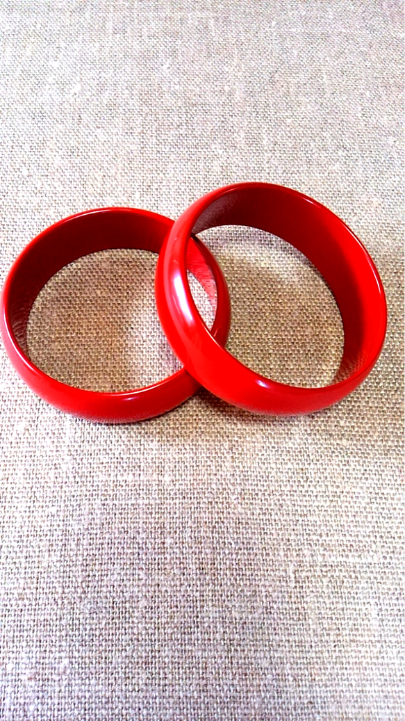 本漆塗り･ブレスレット(タモ材) 1枚目の画像