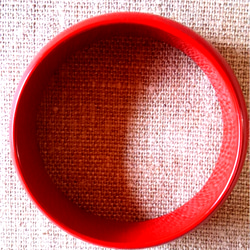 本漆塗り･ブレスレット(タモ材) 4枚目の画像