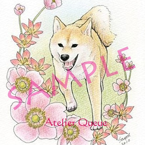 似顔絵　ペット　色鉛筆　うちの子　グッズ 似顔絵 ペット うちの子 グッズ 色鉛筆アート - メルカリ