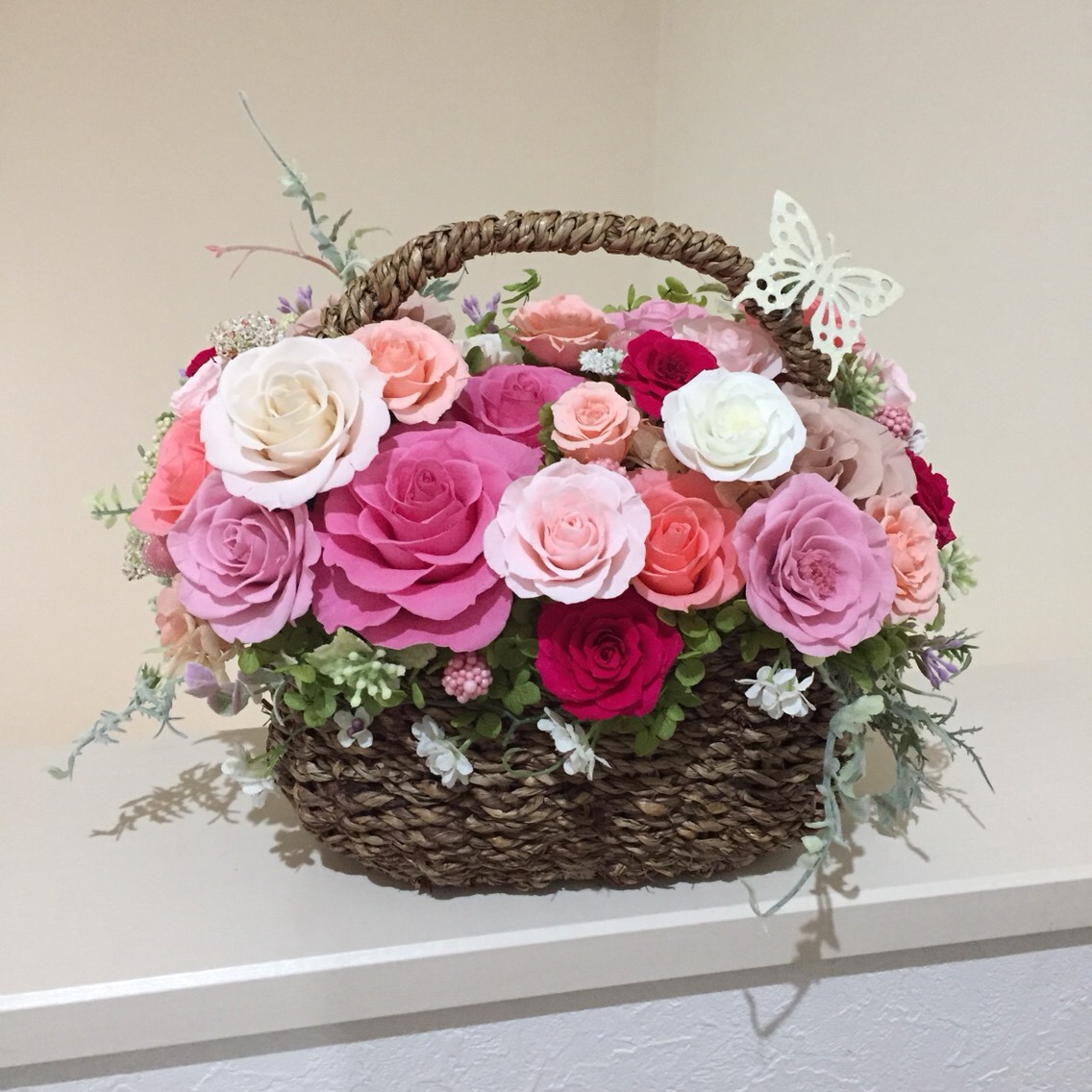 プリザーブドフラワー 新築お祝い 結婚お祝い
