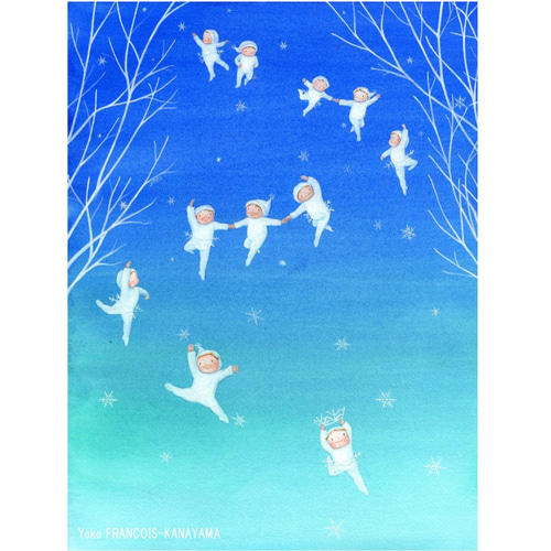 絵画No.1 「無題」　作　いのこはるき Philosophizing Paintings: Japanese Painter Kuroki Mitsuko