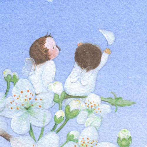 月夜桜 絵画 Yoko 通販 7049935｜Creema(クリーマ)
