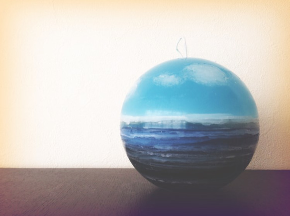 globe candle　～beyond the horizon～　L 1枚目の画像