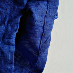 Feliz＆Recap [Pumpy Cropped Pants]リネンブルー/シックリネン 10枚目の画像
