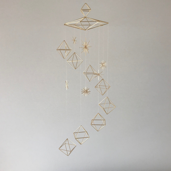 Twinkle of Stars 00」✳︎モビール✳︎北欧インテリア✳︎ベッド